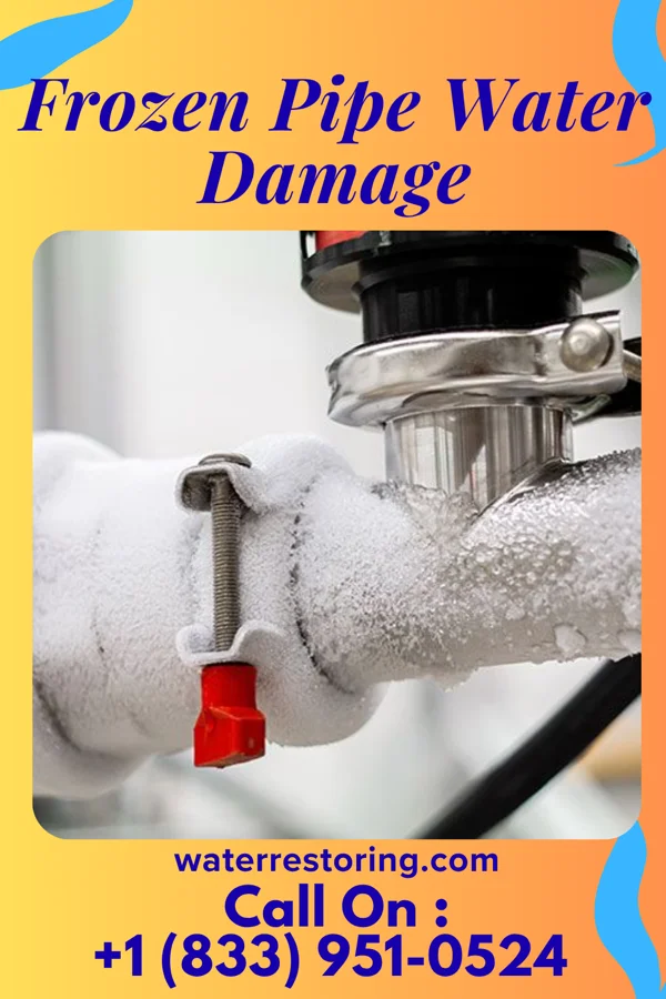 Frozen Pipe Water Damage in New Holland, PA